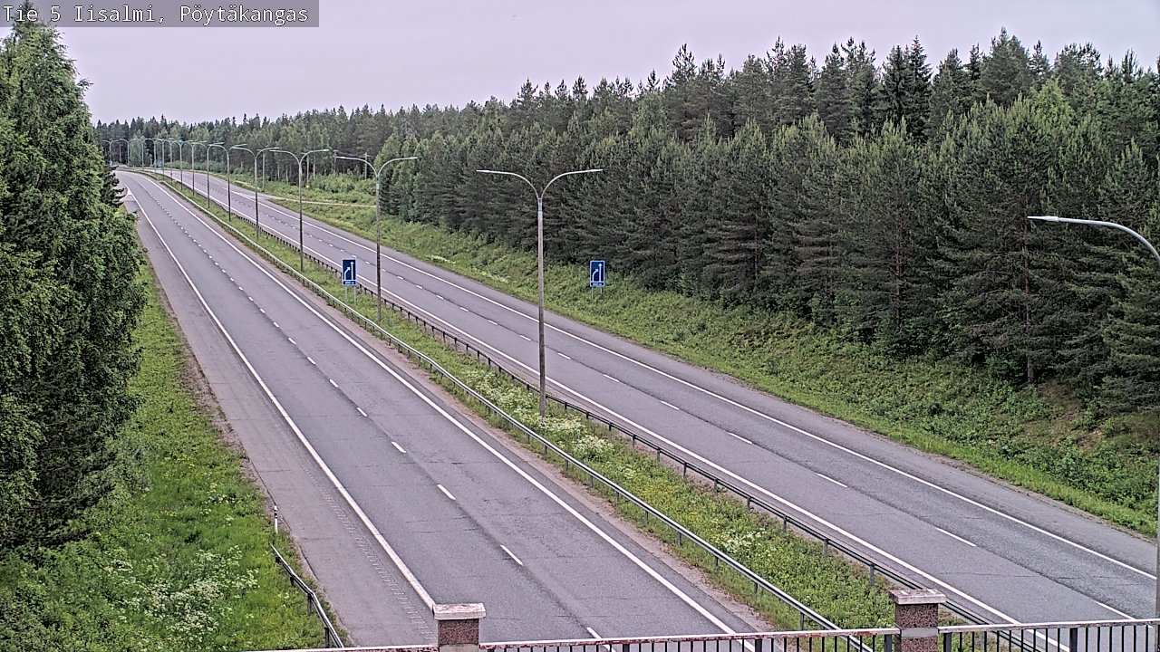Kelikamerat Kuva Tie 5 Iisalmi, Pöytäkangas, Iisalmi, Pohjois-Savo