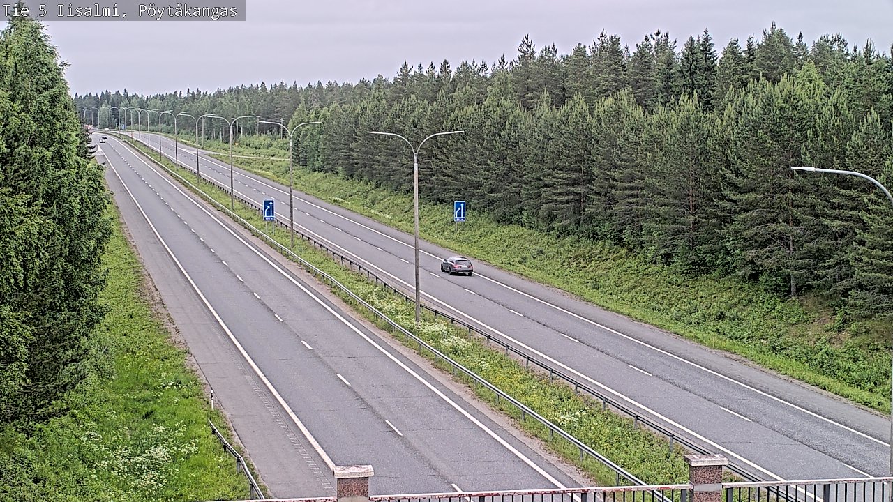 Kelikamerat Kuva Tie 5 Iisalmi, Pöytäkangas, Iisalmi, Pohjois-Savo