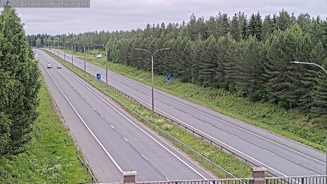 Kelikamerat Kuva Tie 5 Iisalmi, Pöytäkangas, Iisalmi, Pohjois-Savo