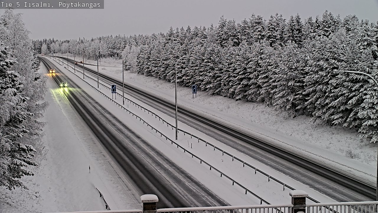 Kelikamerat Kuva Tie 5 Iisalmi, Pöytäkangas, Iisalmi, Pohjois-Savo