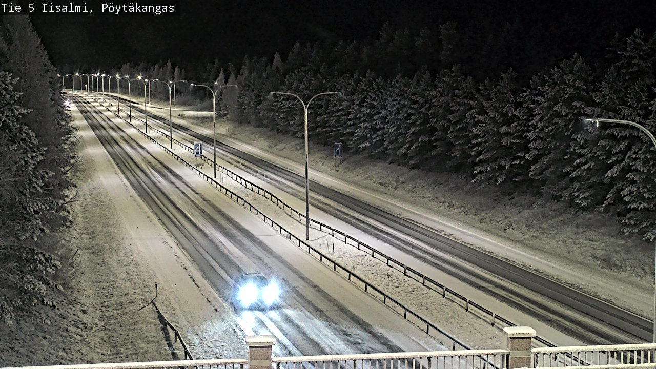 Kelikamerat Kuva Tie 5 Iisalmi, Pöytäkangas, Iisalmi, Pohjois-Savo