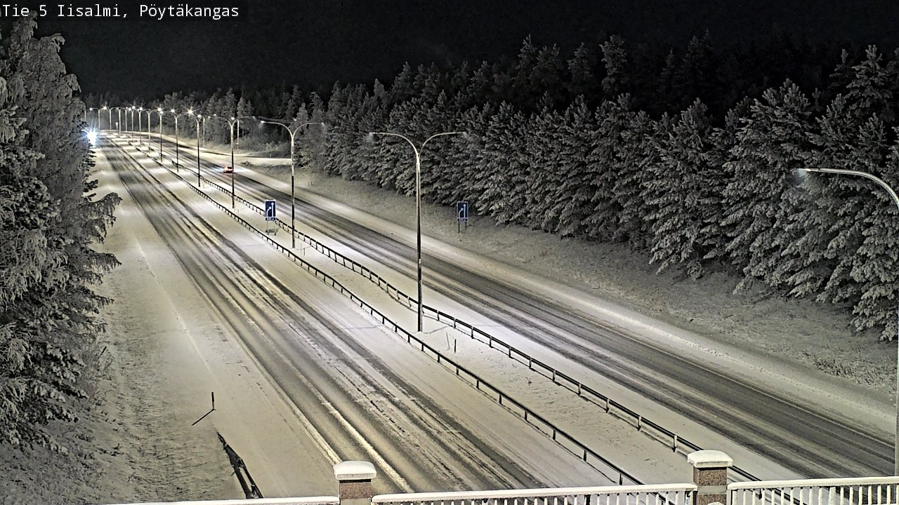 Weather Camera Image Väg 5 Idensalmi, Pöytäkangas, Iisalmi, Pohjois-Savo