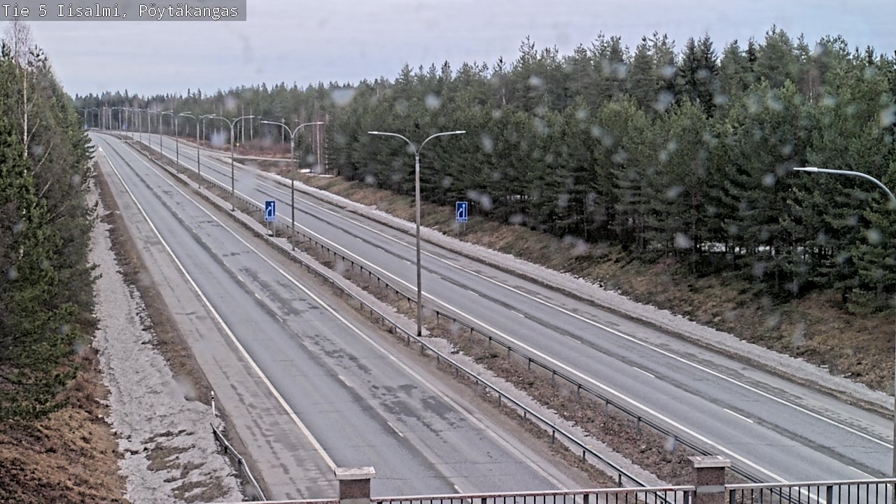 Kelikamerat Kuva Tie 5 Iisalmi, Pöytäkangas, Iisalmi, Pohjois-Savo