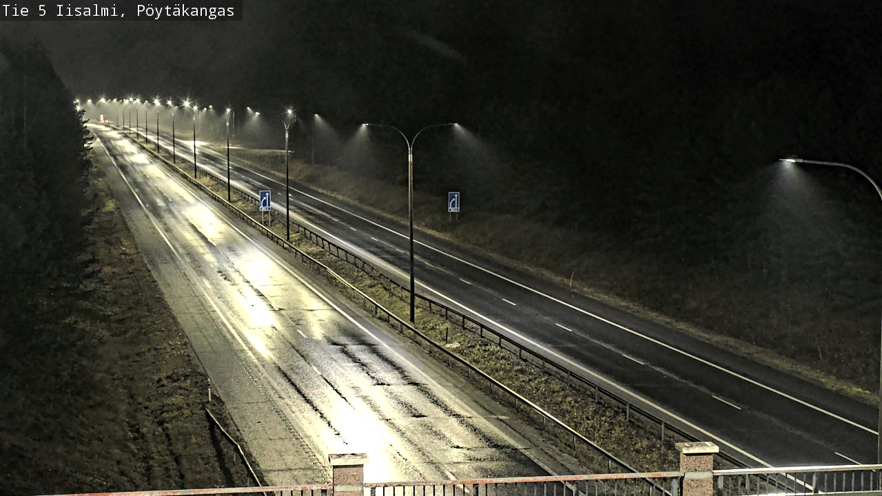 Weather Camera Image Väg 5 Idensalmi, Pöytäkangas, Iisalmi, Pohjois-Savo