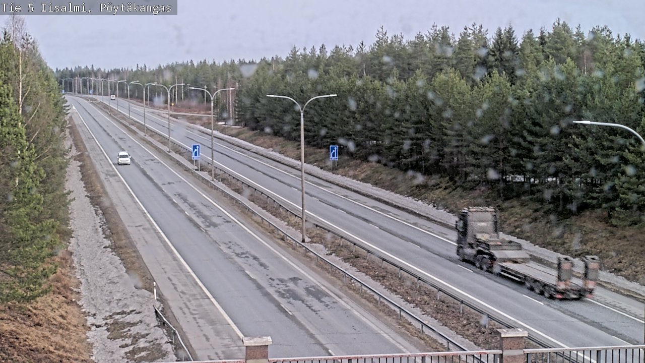 Kelikamerat Kuva Tie 5 Iisalmi, Pöytäkangas, Iisalmi, Pohjois-Savo