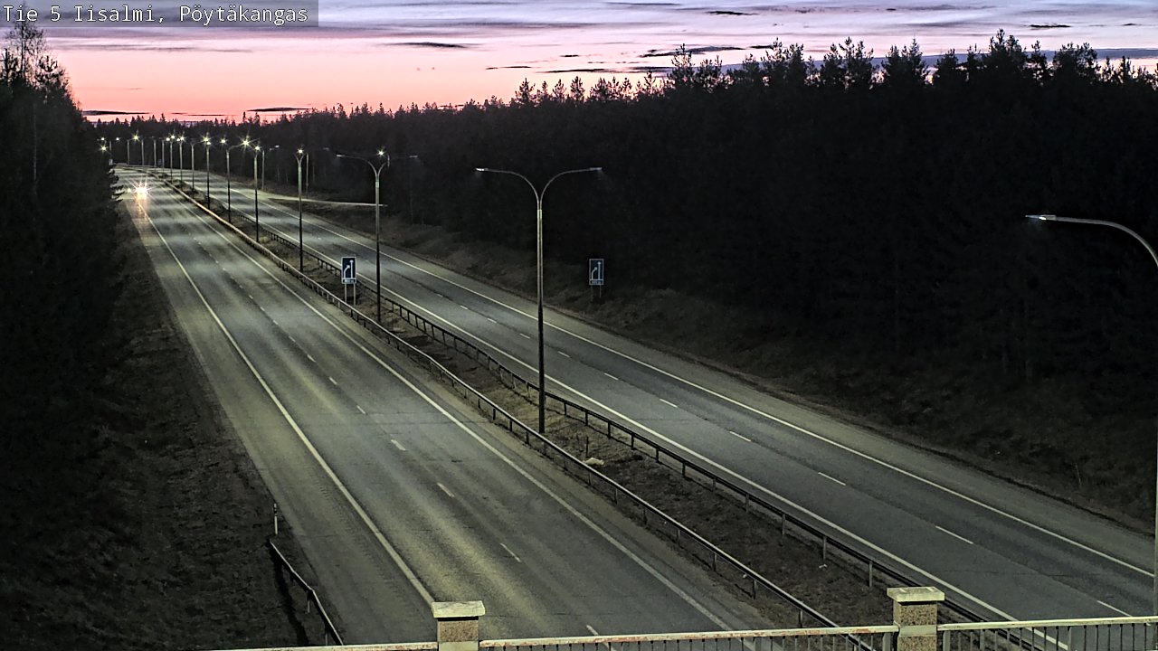 Kelikamerat Kuva Tie 5 Iisalmi, Pöytäkangas, Iisalmi, Pohjois-Savo
