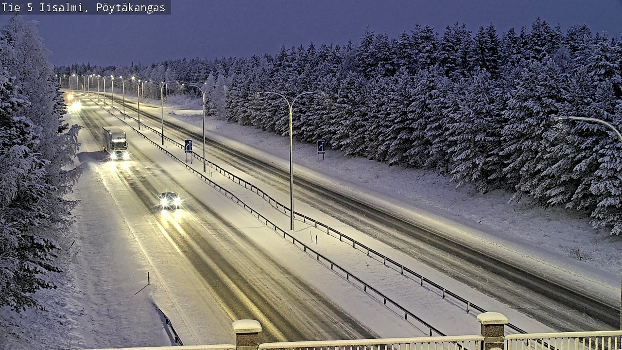 Kelikamerat Kuva Tie 5 Iisalmi, Pöytäkangas, Iisalmi, Pohjois-Savo