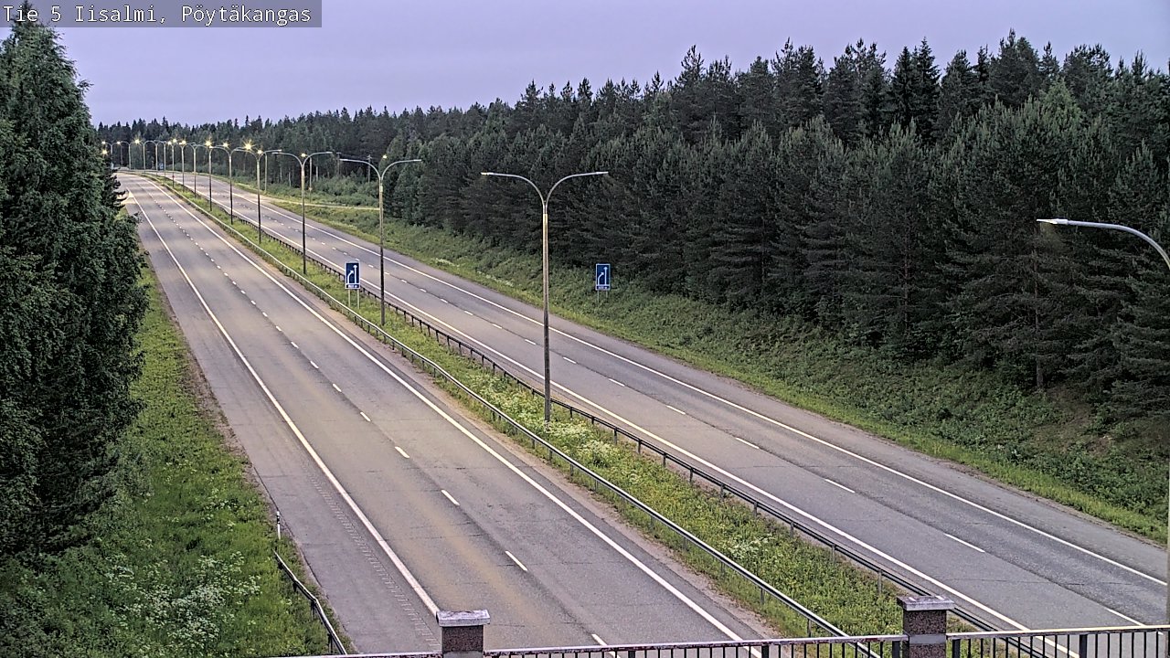 Kelikamerat Kuva Tie 5 Iisalmi, Pöytäkangas, Iisalmi, Pohjois-Savo