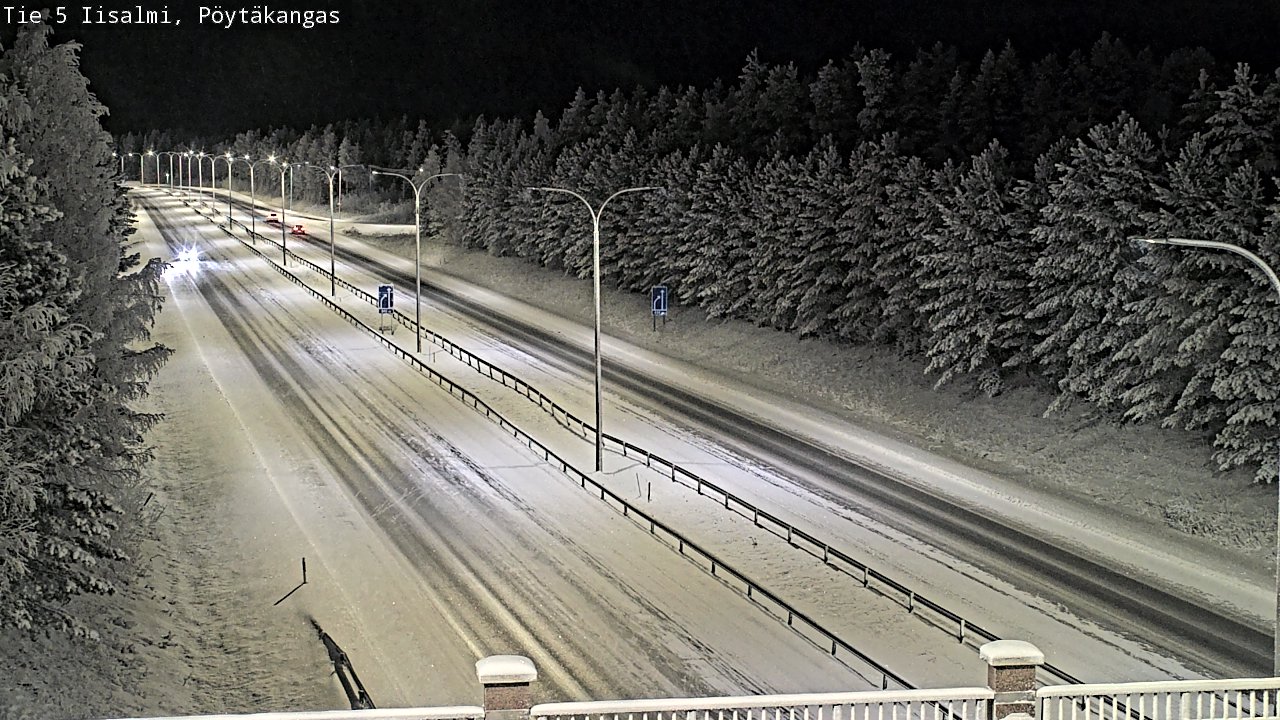 Kelikamerat Kuva Tie 5 Iisalmi, Pöytäkangas, Iisalmi, Pohjois-Savo