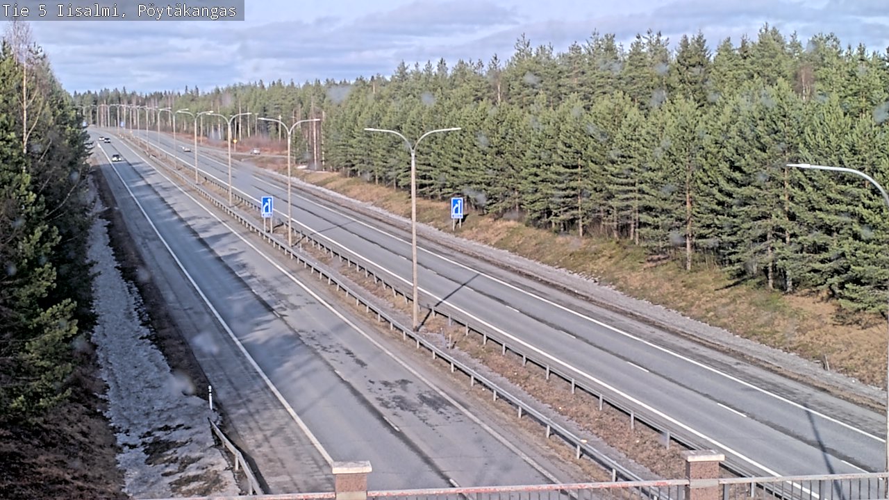 Kelikamerat Kuva Tie 5 Iisalmi, Pöytäkangas, Iisalmi, Pohjois-Savo