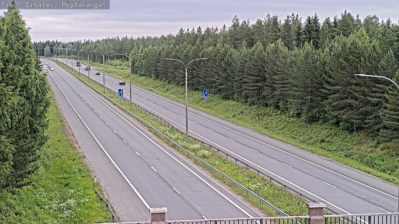 Kelikamerat Kuva Tie 5 Iisalmi, Pöytäkangas, Iisalmi, Pohjois-Savo