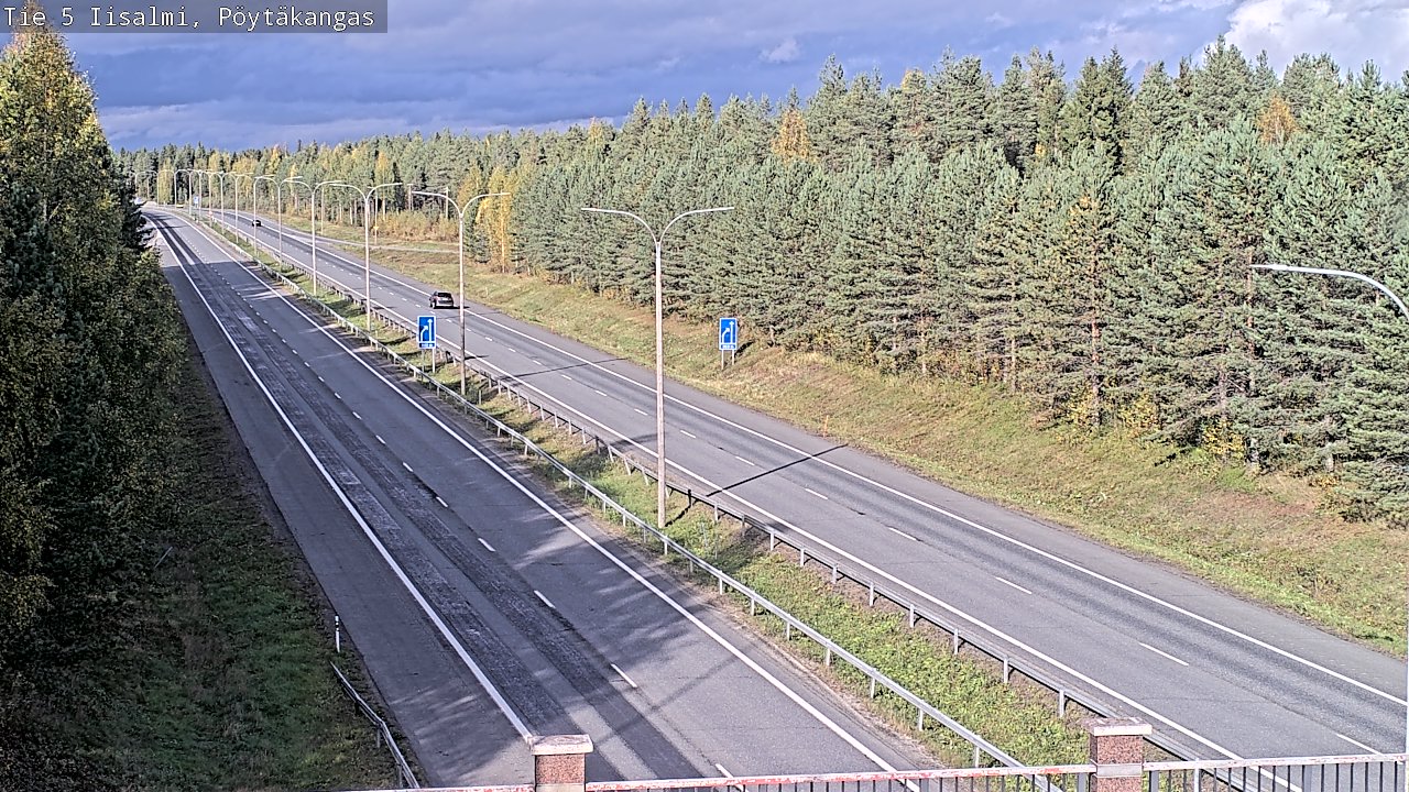 Kelikamerat Kuva Tie 5 Iisalmi, Pöytäkangas, Iisalmi, Pohjois-Savo