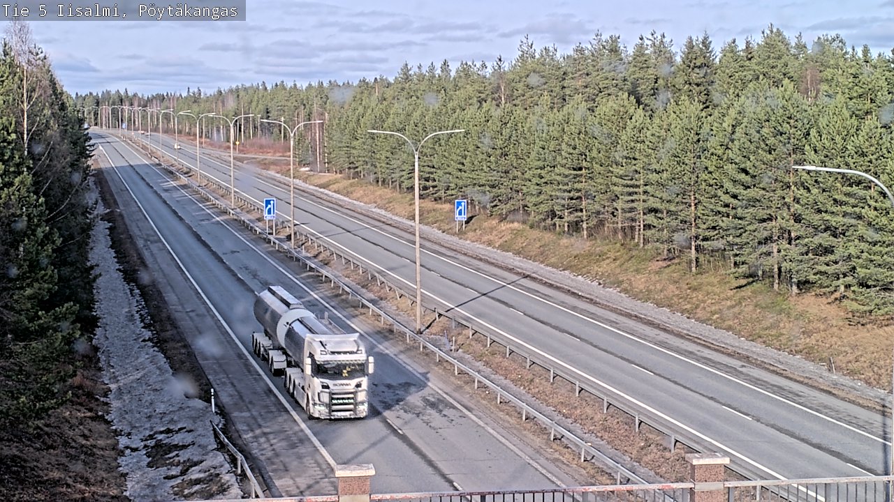 Kelikamerat Kuva Tie 5 Iisalmi, Pöytäkangas, Iisalmi, Pohjois-Savo