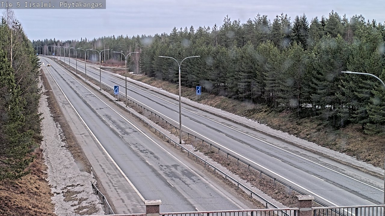 Kelikamerat Kuva Tie 5 Iisalmi, Pöytäkangas, Iisalmi, Pohjois-Savo