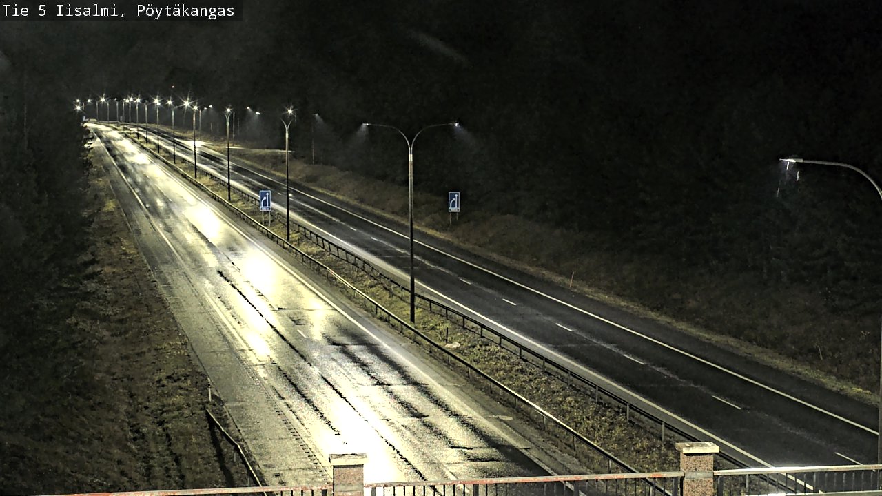 Weather Camera Image Väg 5 Idensalmi, Pöytäkangas, Iisalmi, Pohjois-Savo