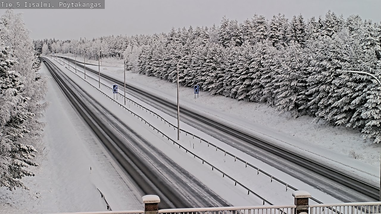 Kelikamerat Kuva Tie 5 Iisalmi, Pöytäkangas, Iisalmi, Pohjois-Savo
