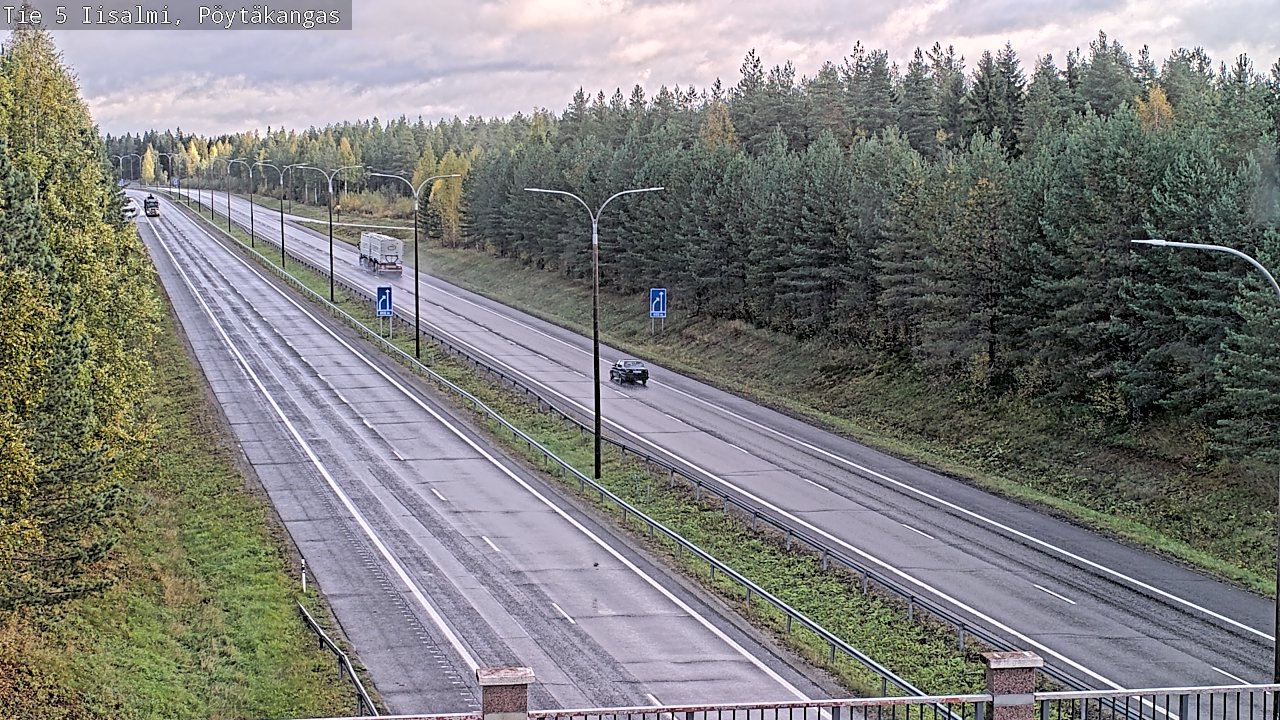 Kelikamerat Kuva Tie 5 Iisalmi, Pöytäkangas, Iisalmi, Pohjois-Savo