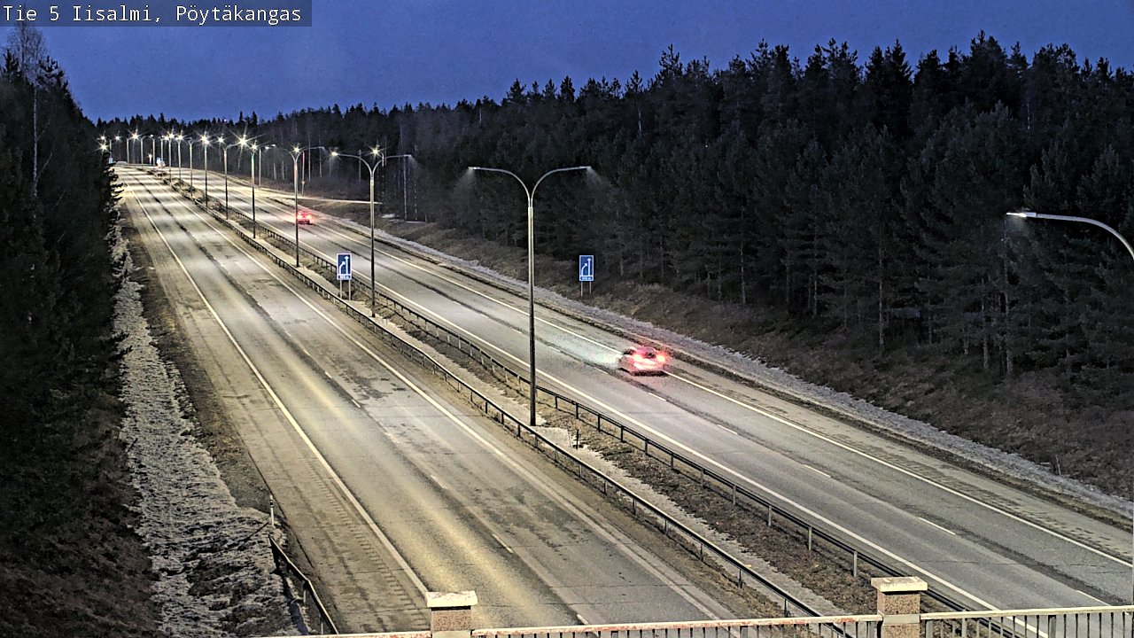 Kelikamerat Kuva Tie 5 Iisalmi, Pöytäkangas, Iisalmi, Pohjois-Savo