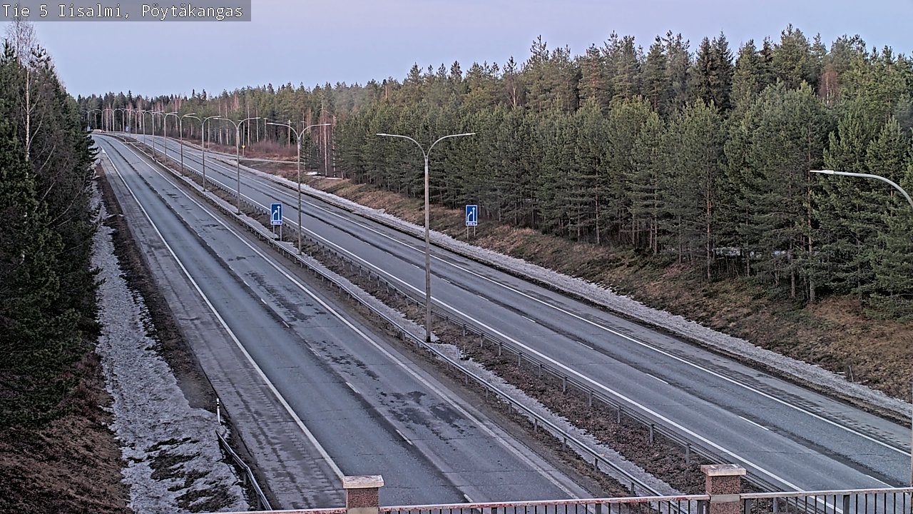 Kelikamerat Kuva Tie 5 Iisalmi, Pöytäkangas, Iisalmi, Pohjois-Savo