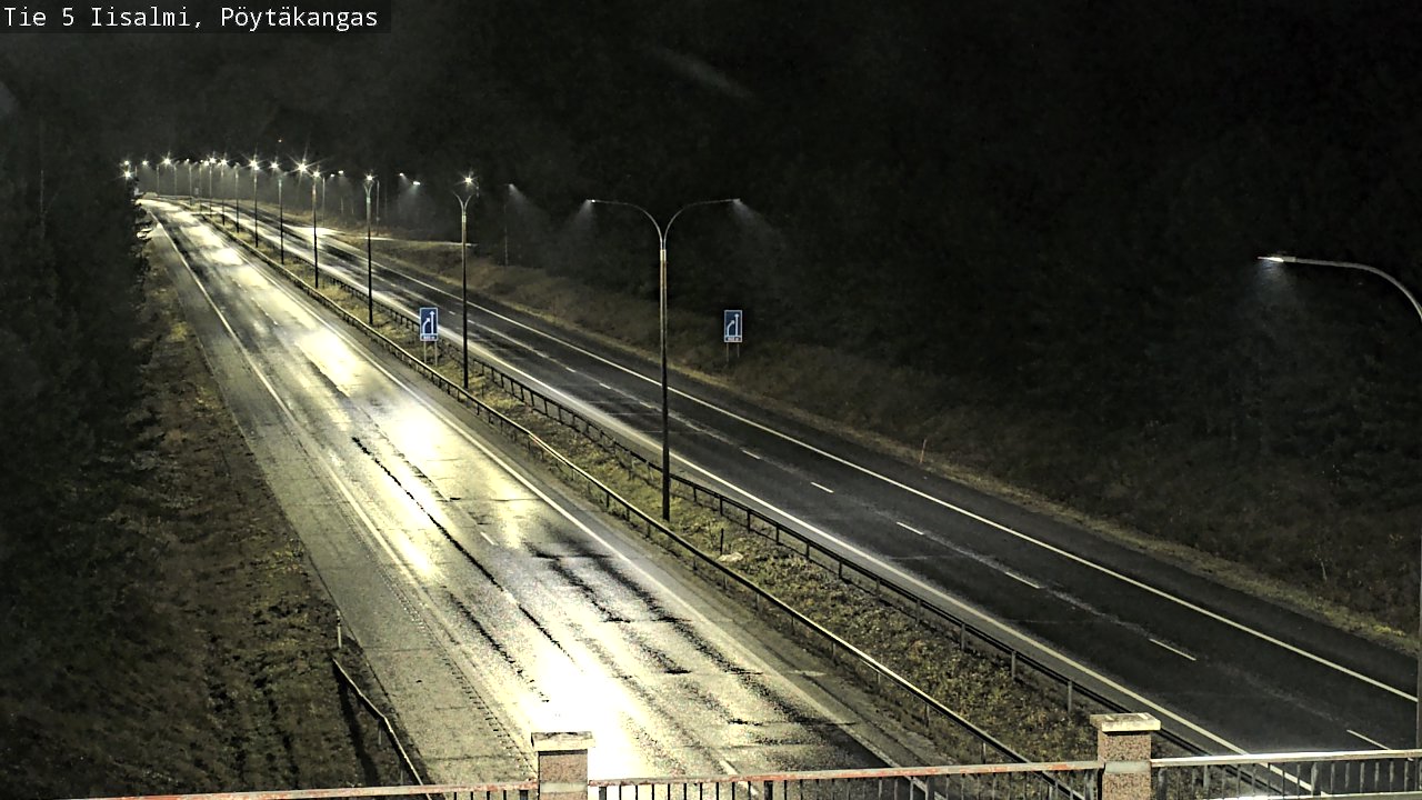 Weather Camera Image Väg 5 Idensalmi, Pöytäkangas, Iisalmi, Pohjois-Savo