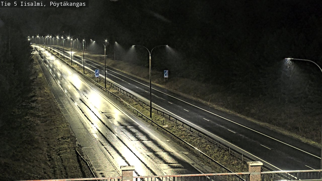Weather Camera Image Väg 5 Idensalmi, Pöytäkangas, Iisalmi, Pohjois-Savo