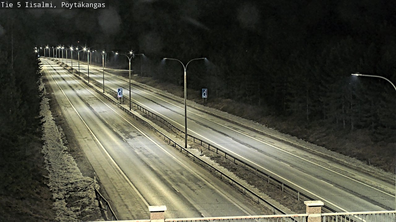 Kelikamerat Kuva Tie 5 Iisalmi, Pöytäkangas, Iisalmi, Pohjois-Savo