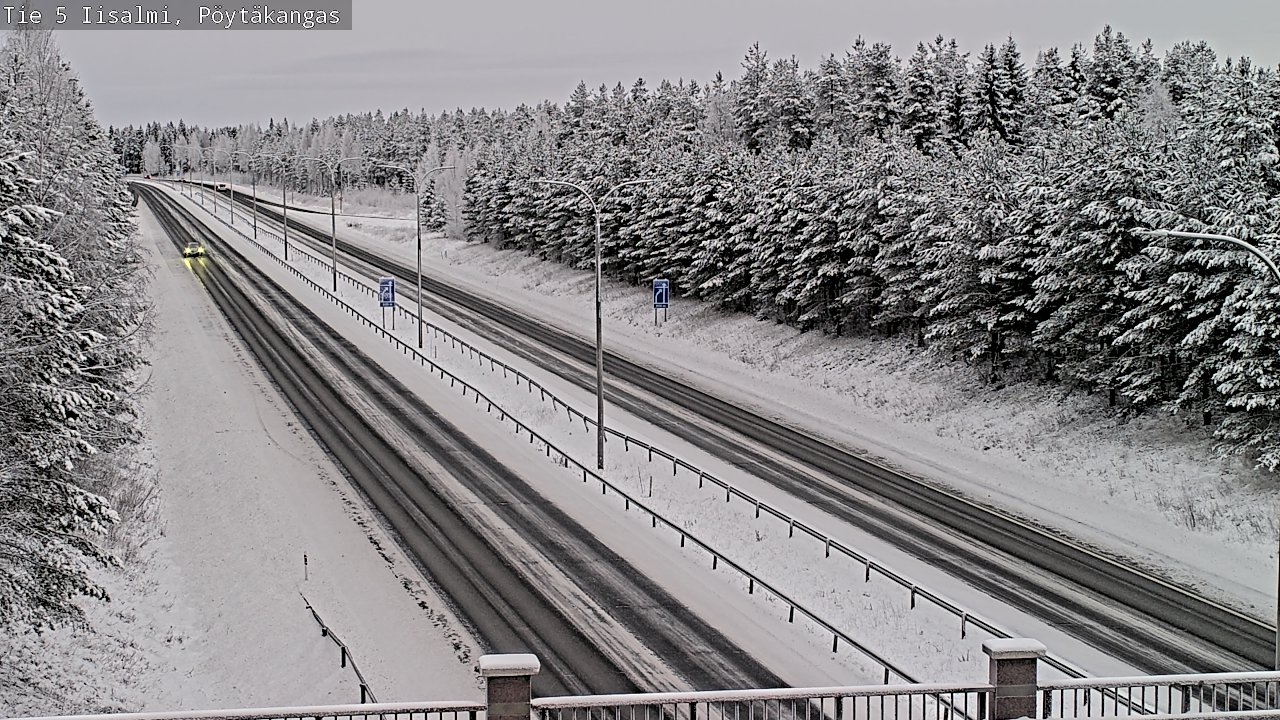 Kelikamerat Kuva Tie 5 Iisalmi, Pöytäkangas, Iisalmi, Pohjois-Savo