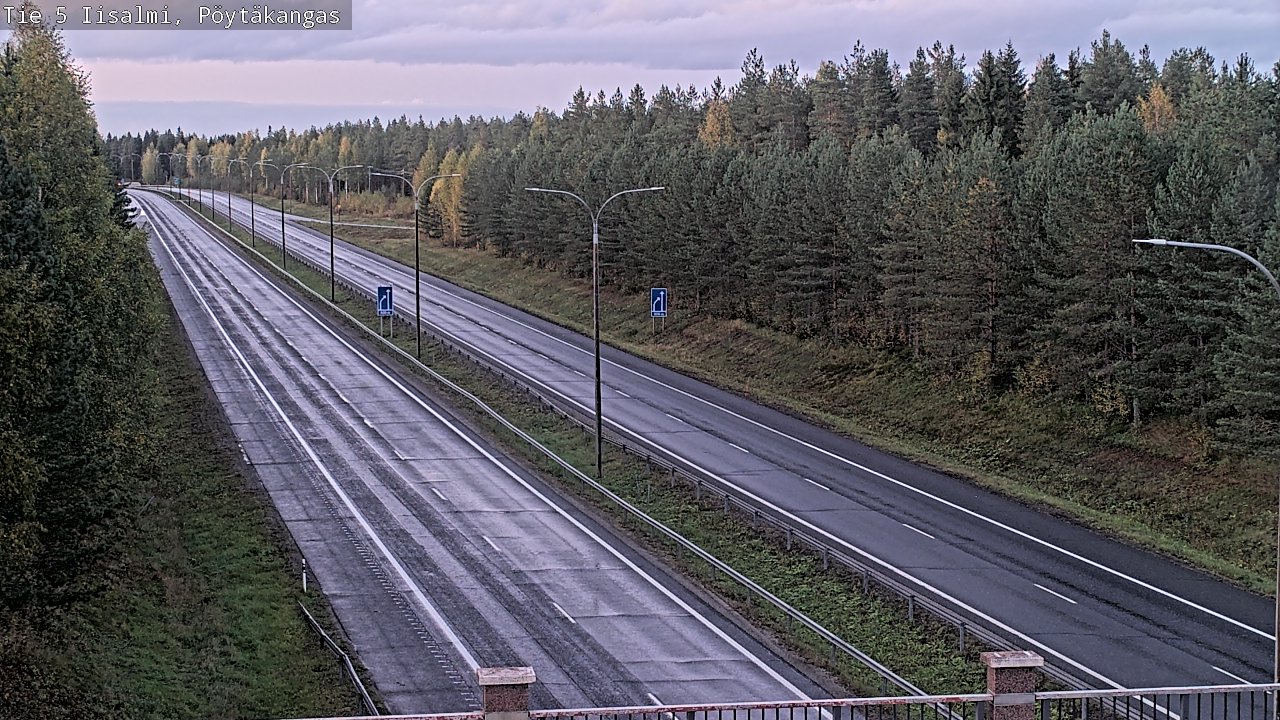 Kelikamerat Kuva Tie 5 Iisalmi, Pöytäkangas, Iisalmi, Pohjois-Savo