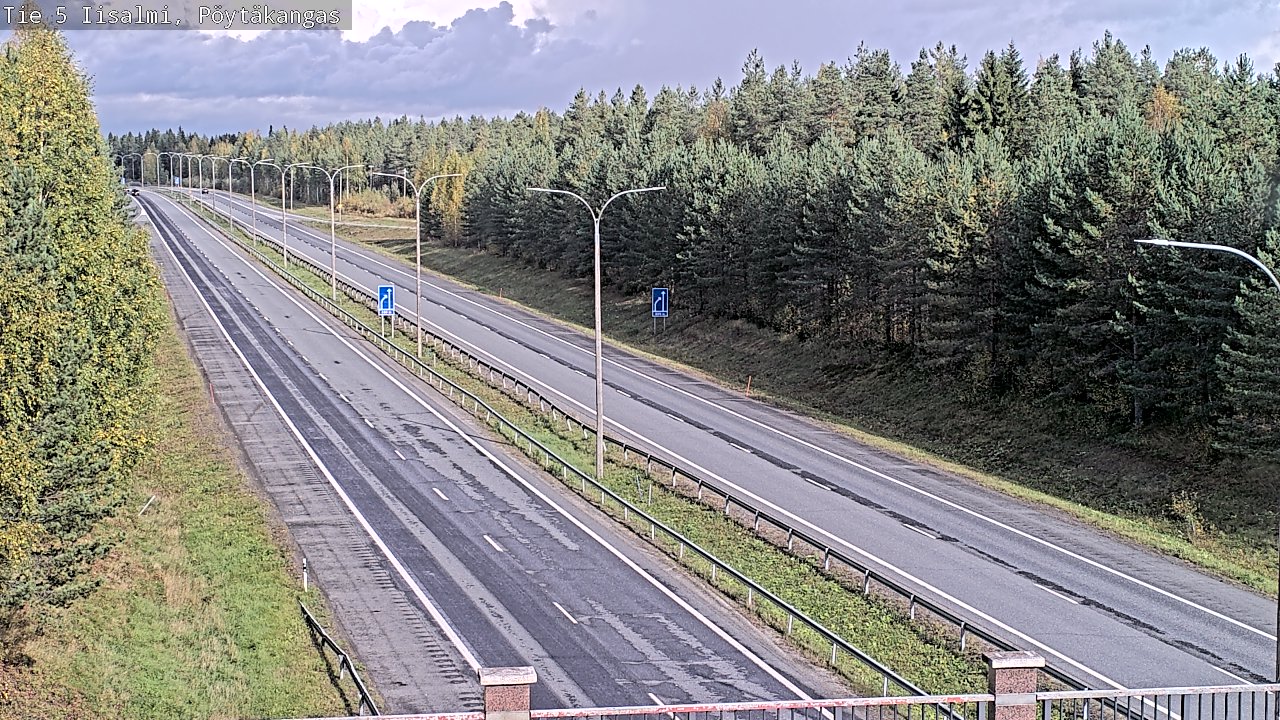 Kelikamerat Kuva Tie 5 Iisalmi, Pöytäkangas, Iisalmi, Pohjois-Savo