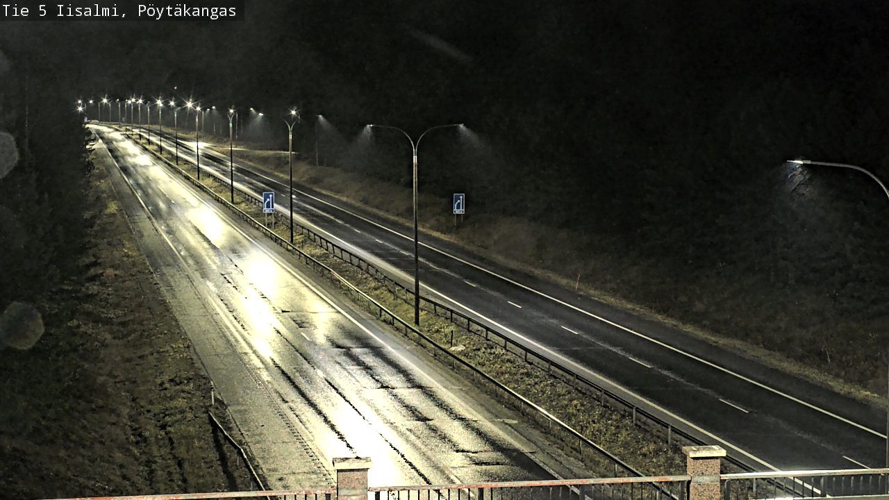 Weather Camera Image Väg 5 Idensalmi, Pöytäkangas, Iisalmi, Pohjois-Savo
