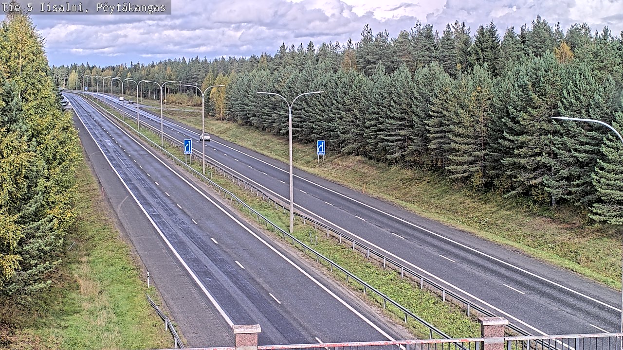 Kelikamerat Kuva Tie 5 Iisalmi, Pöytäkangas, Iisalmi, Pohjois-Savo