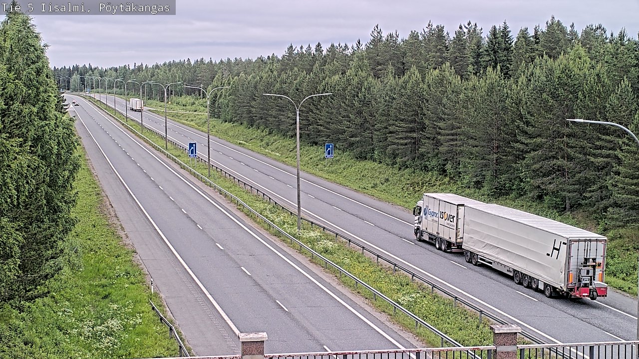 Kelikamerat Kuva Tie 5 Iisalmi, Pöytäkangas, Iisalmi, Pohjois-Savo
