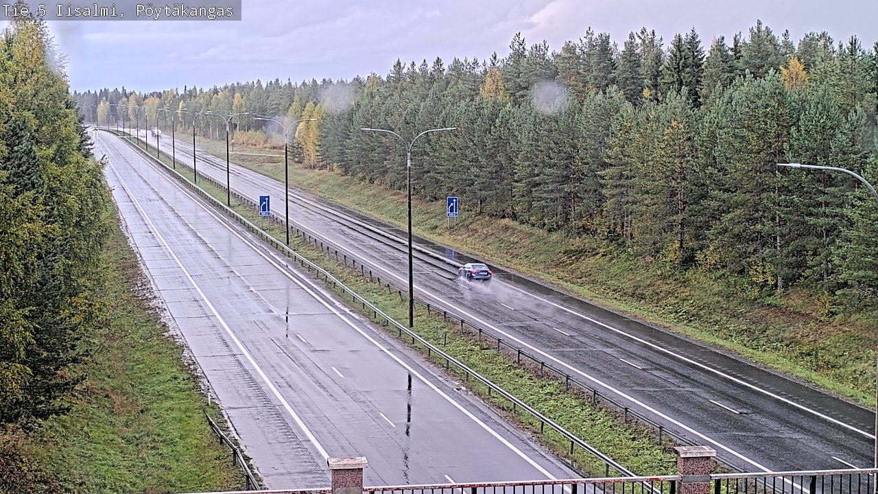 Kelikamerat Kuva Tie 5 Iisalmi, Pöytäkangas, Iisalmi, Pohjois-Savo
