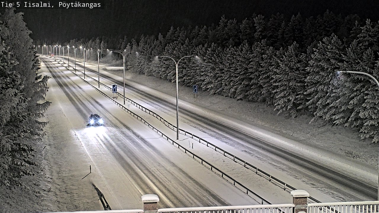 Kelikamerat Kuva Tie 5 Iisalmi, Pöytäkangas, Iisalmi, Pohjois-Savo