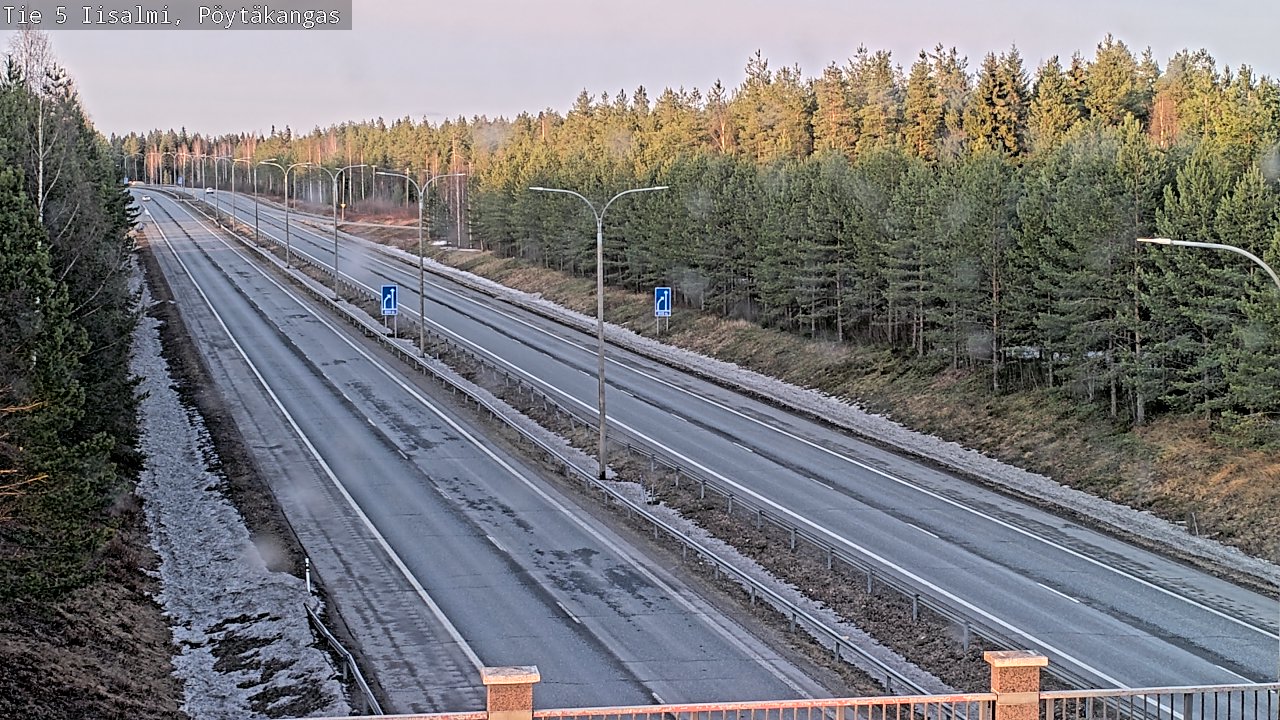 Kelikamerat Kuva Tie 5 Iisalmi, Pöytäkangas, Iisalmi, Pohjois-Savo