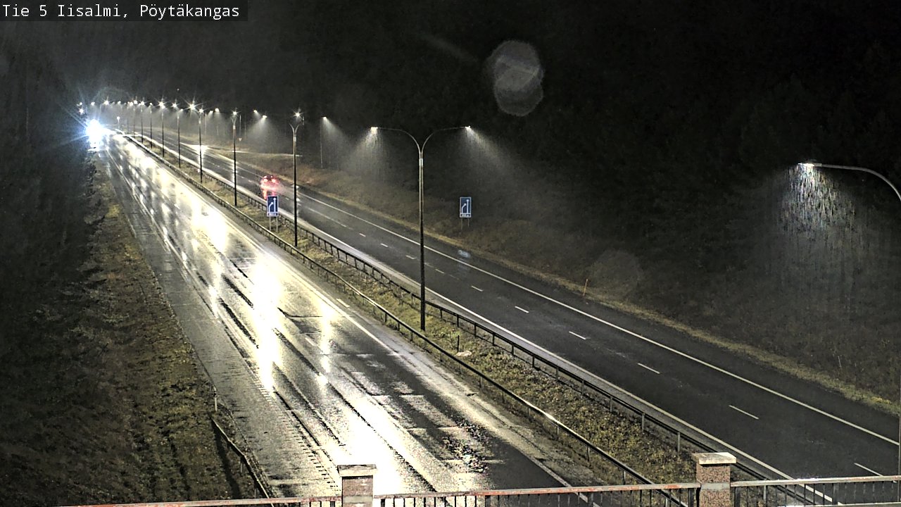 Weather Camera Image Väg 5 Idensalmi, Pöytäkangas, Iisalmi, Pohjois-Savo