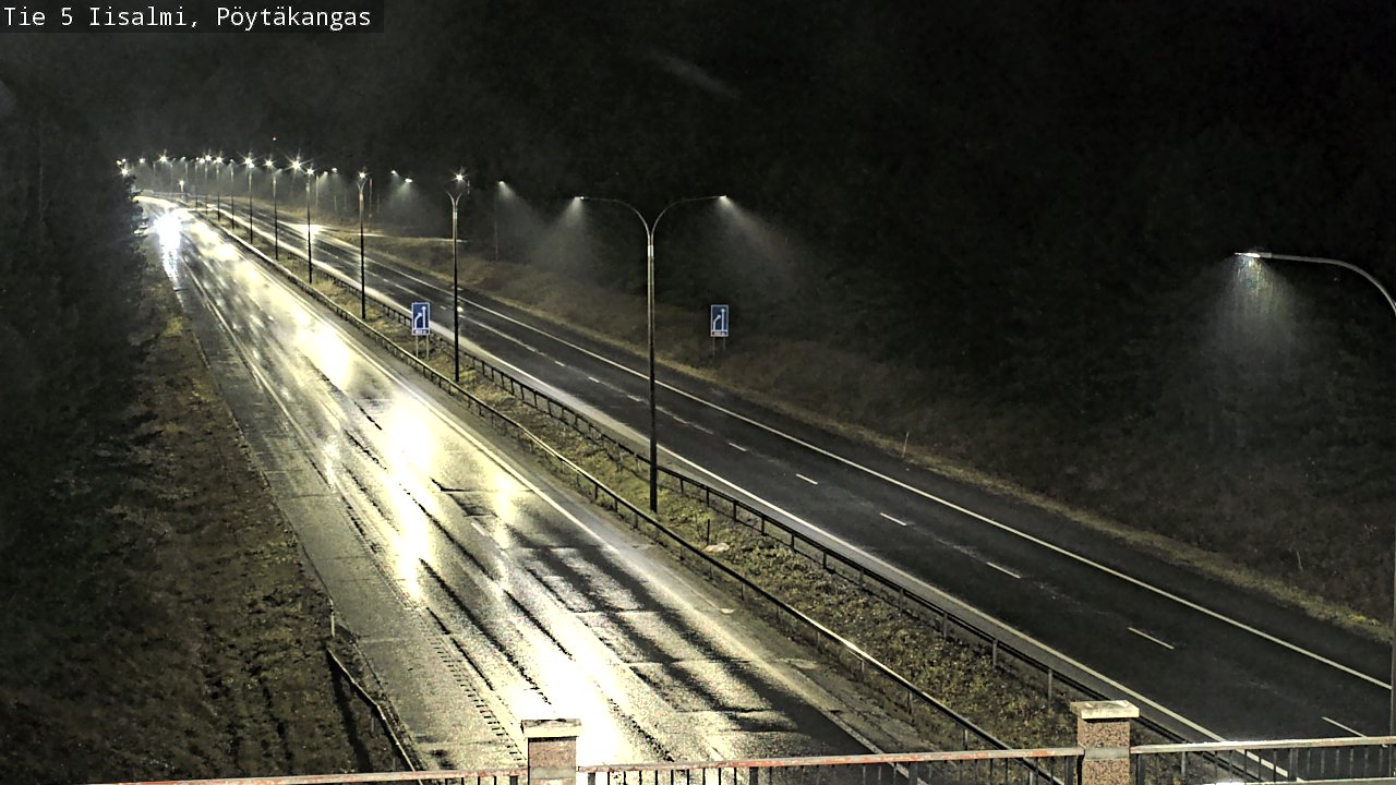 Weather Camera Image Väg 5 Idensalmi, Pöytäkangas, Iisalmi, Pohjois-Savo