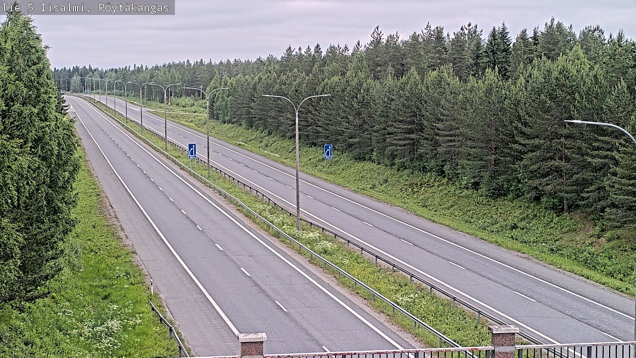 Kelikamerat Kuva Tie 5 Iisalmi, Pöytäkangas, Iisalmi, Pohjois-Savo