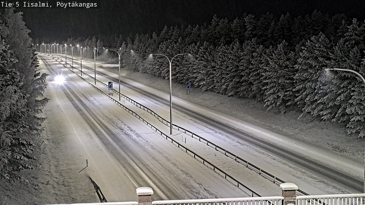 Kelikamerat Kuva Tie 5 Iisalmi, Pöytäkangas, Iisalmi, Pohjois-Savo