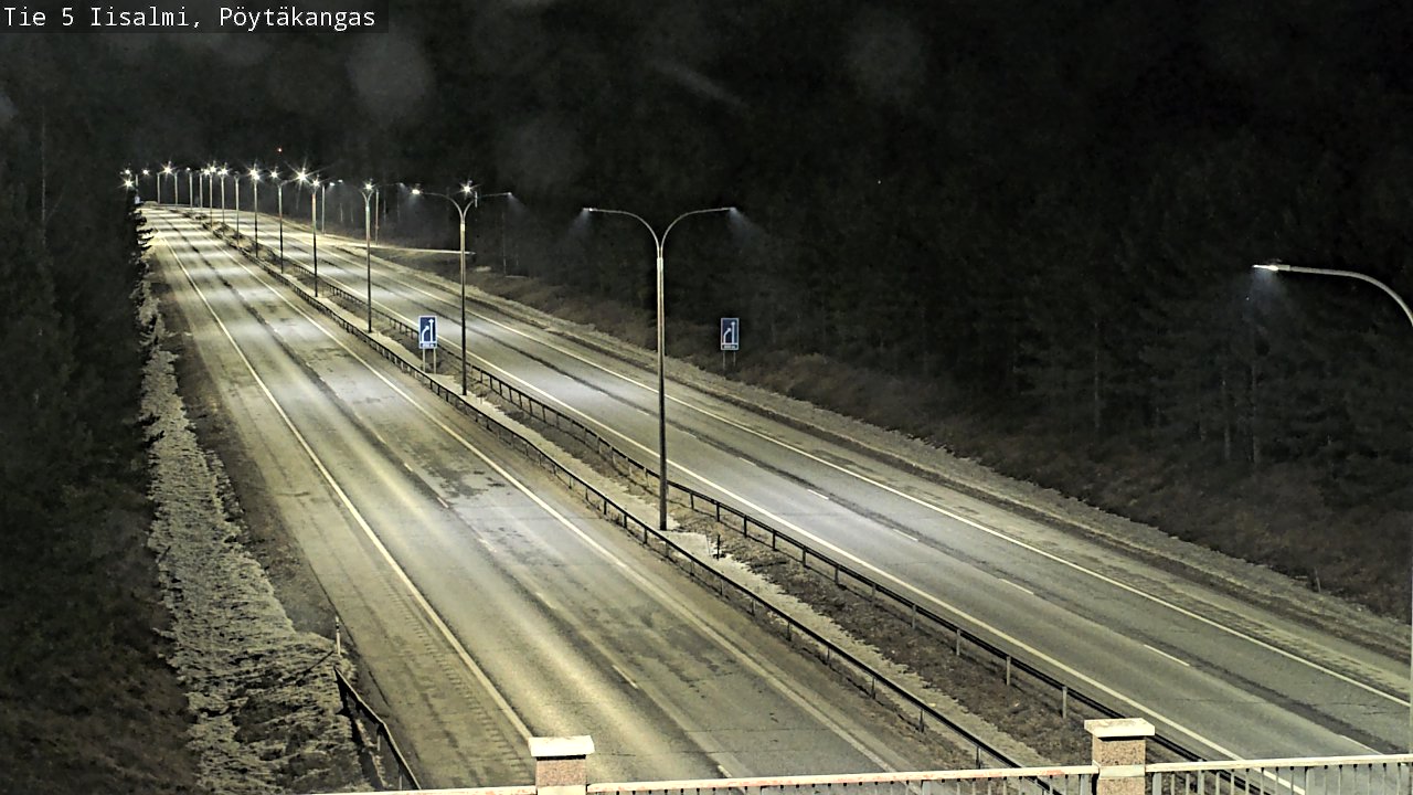 Kelikamerat Kuva Tie 5 Iisalmi, Pöytäkangas, Iisalmi, Pohjois-Savo