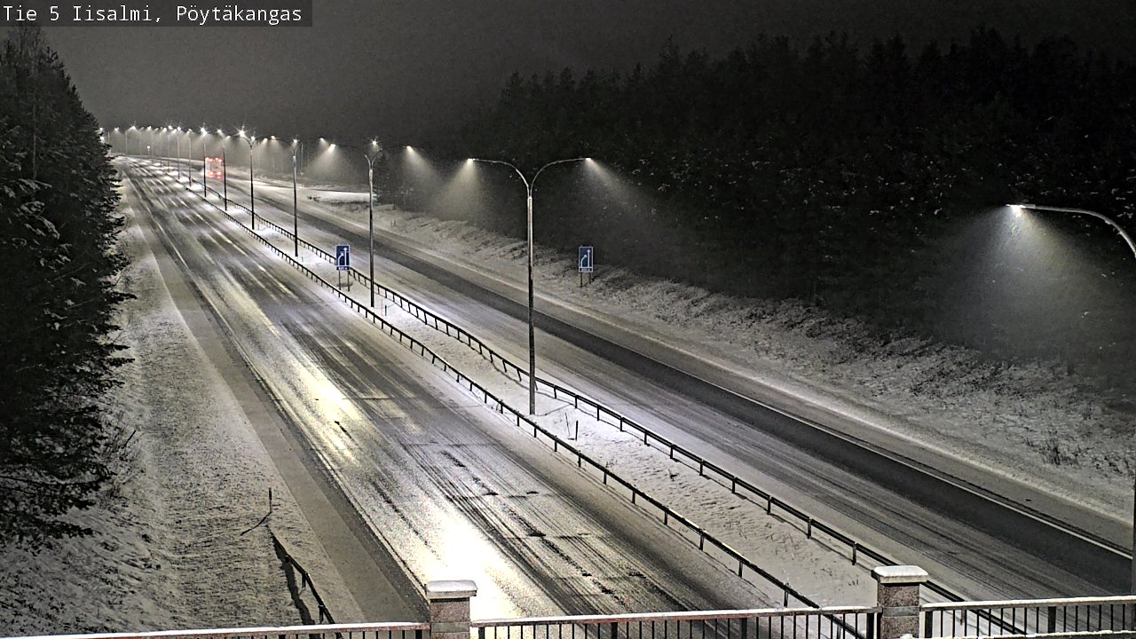 Weather Camera Image Väg 5 Idensalmi, Pöytäkangas, Iisalmi, Pohjois-Savo