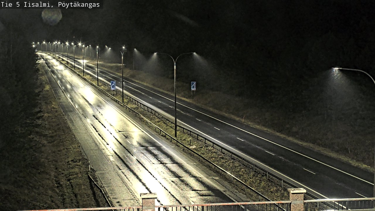 Weather Camera Image Väg 5 Idensalmi, Pöytäkangas, Iisalmi, Pohjois-Savo