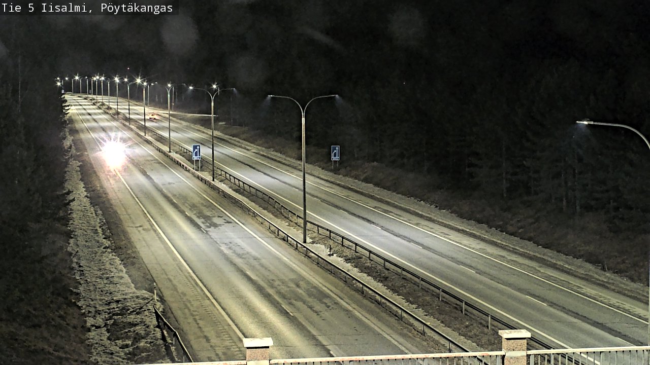 Kelikamerat Kuva Tie 5 Iisalmi, Pöytäkangas, Iisalmi, Pohjois-Savo