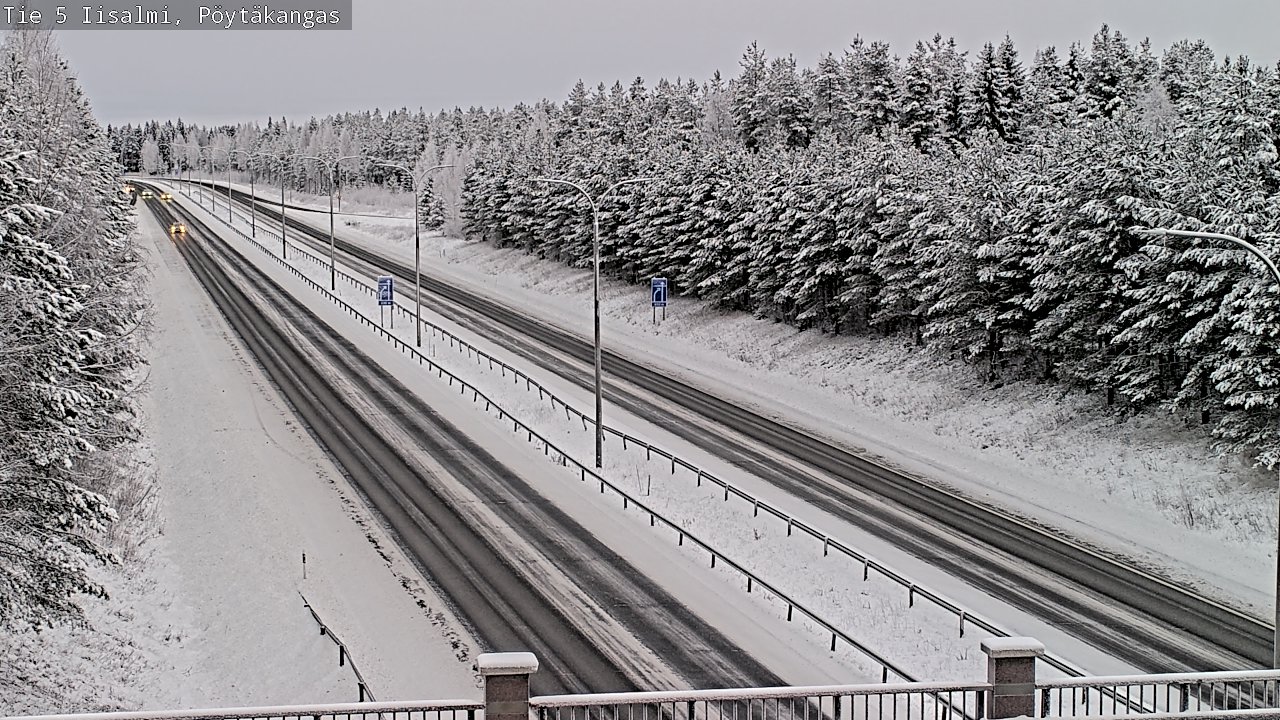 Kelikamerat Kuva Tie 5 Iisalmi, Pöytäkangas, Iisalmi, Pohjois-Savo