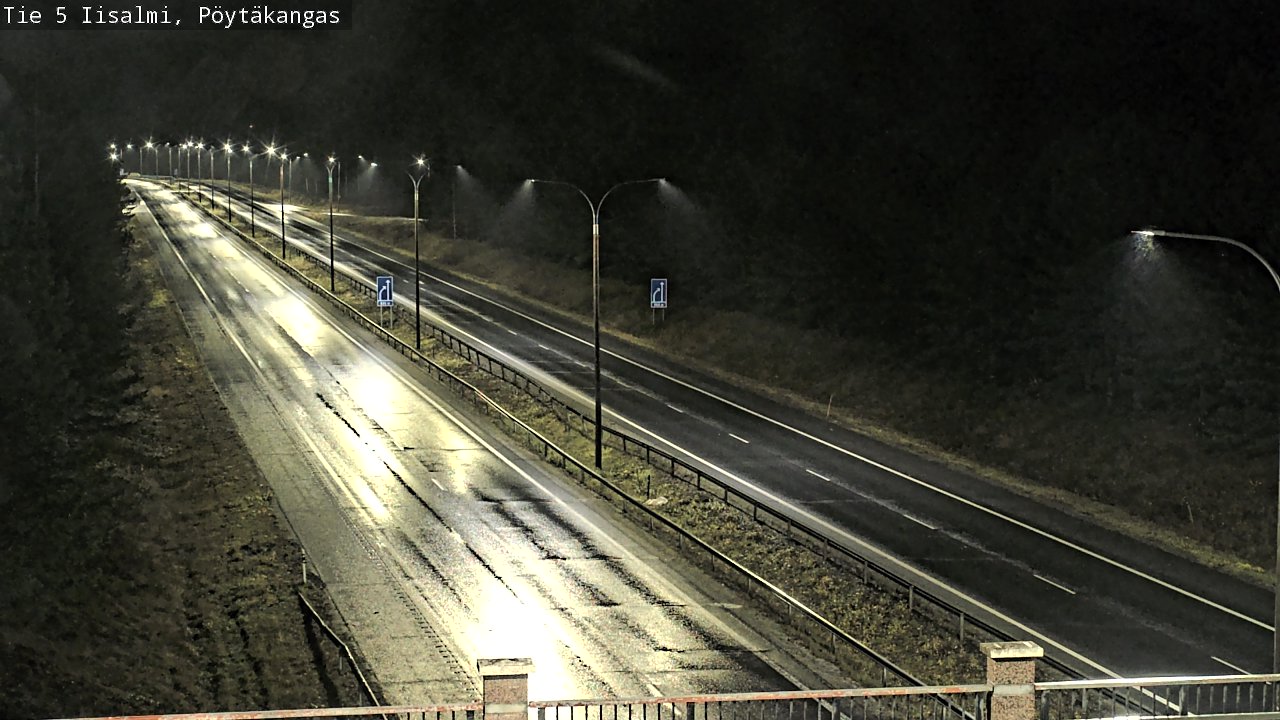 Weather Camera Image Väg 5 Idensalmi, Pöytäkangas, Iisalmi, Pohjois-Savo