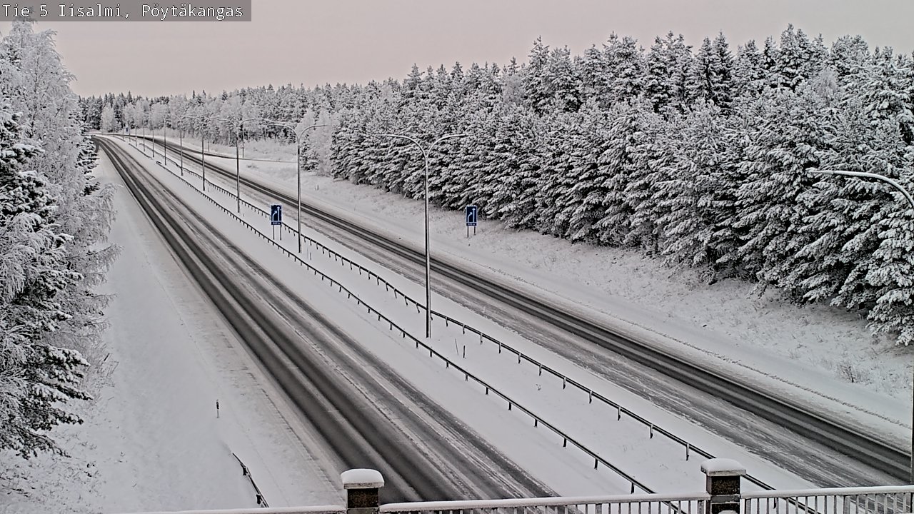Kelikamerat Kuva Tie 5 Iisalmi, Pöytäkangas, Iisalmi, Pohjois-Savo