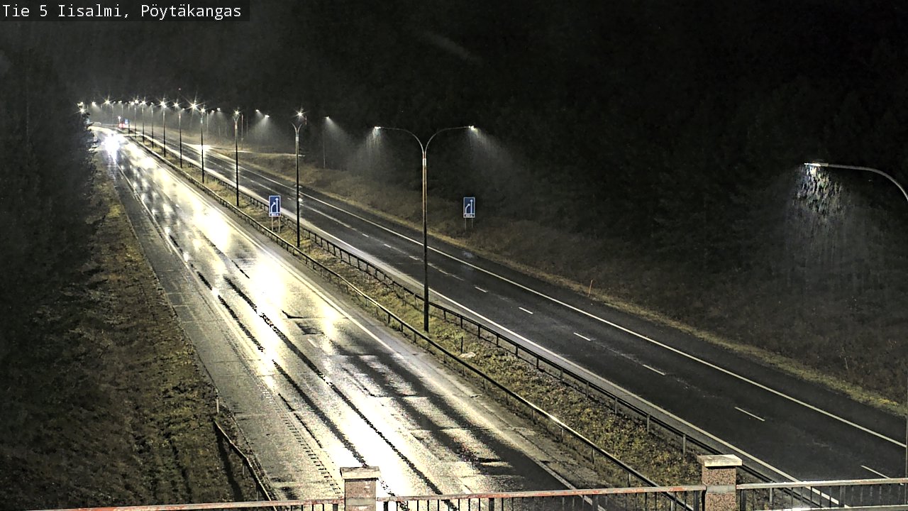 Weather Camera Image Väg 5 Idensalmi, Pöytäkangas, Iisalmi, Pohjois-Savo