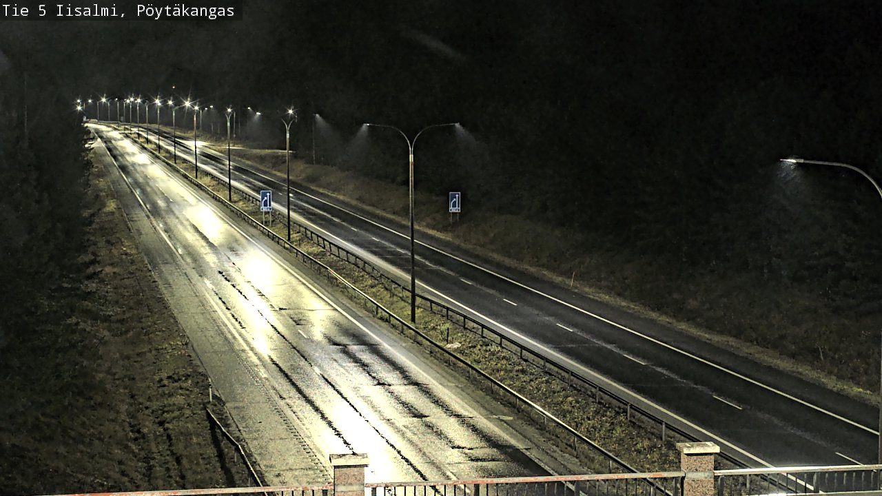 Weather Camera Image Väg 5 Idensalmi, Pöytäkangas, Iisalmi, Pohjois-Savo