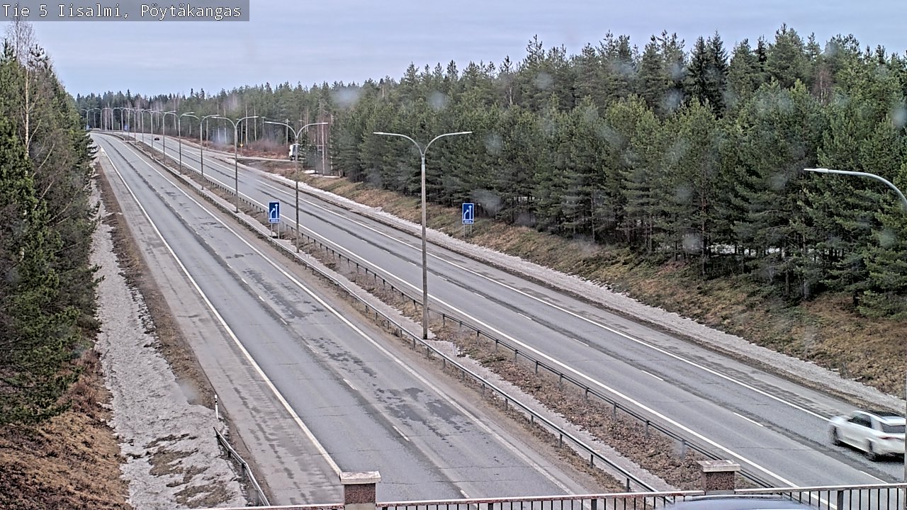 Kelikamerat Kuva Tie 5 Iisalmi, Pöytäkangas, Iisalmi, Pohjois-Savo