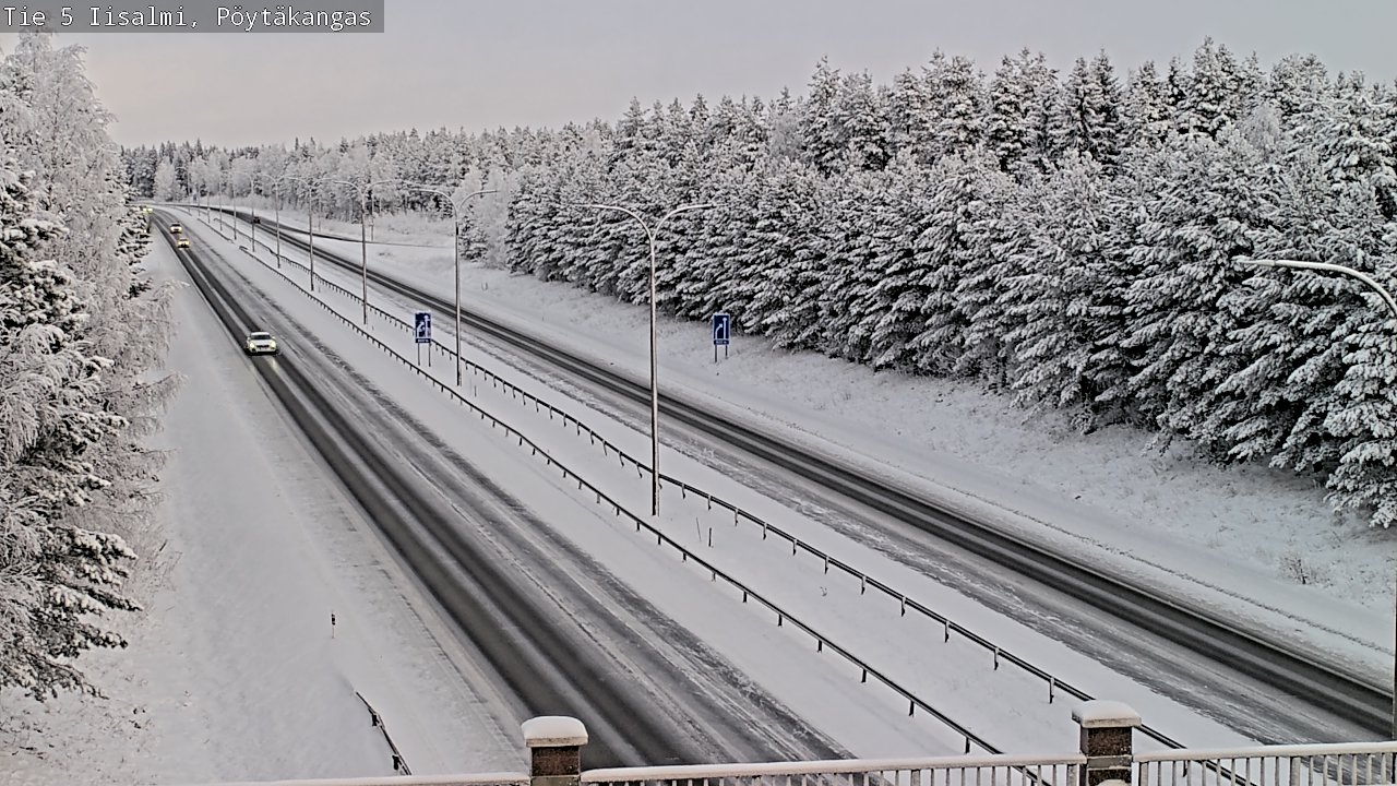 Kelikamerat Kuva Tie 5 Iisalmi, Pöytäkangas, Iisalmi, Pohjois-Savo